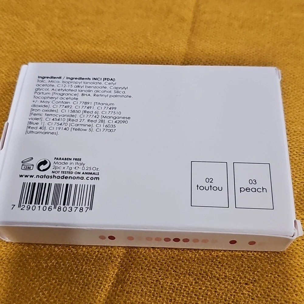 Natasha Denona Blush Duo #8 toutou/peach NIB